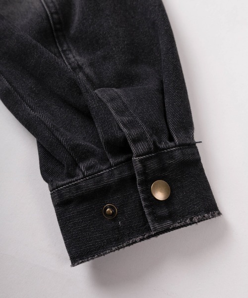 SlashDate(スラッシュデイト)の「【72】ダメージ加工 ヴィンテージ ワークジップブルゾン(ブルゾン・メンズ・ブラウン/ネイビー/ブラック/カーキ・L/M)」の13枚目の写真