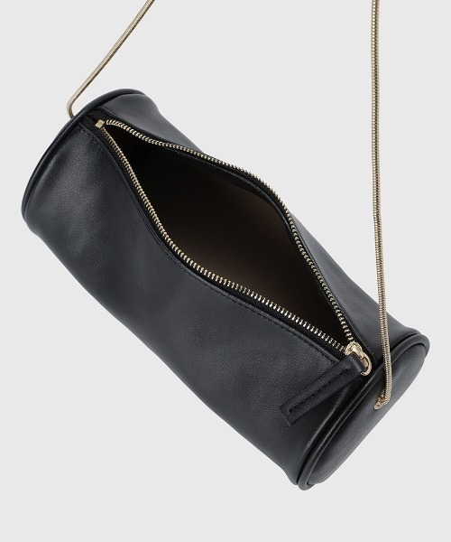 anuans（アニュアンス）の「ミニマルシリンダーバッグ（ショルダーバッグ・レディース・ブラック/ブラウン/バーガンディー・FREE）」の10枚目の写真