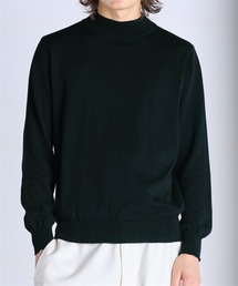 nissen（ニッセン）の「洗濯機OK！モックネックニット　<綿100%>　(M～10Lサイズ)（ニット/セーター）」