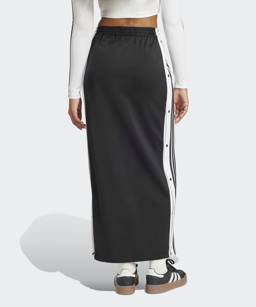 adidas 韓国限定　ティアードフレアスカート アディカラー アディブレイク マキシスカート / アディダスオリジナル