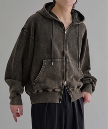 epnok | ヘビーウェイトダブルジップフーディー(パーカー)