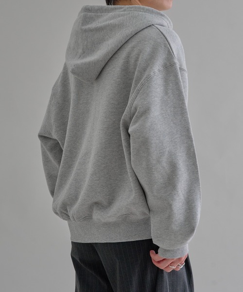 ヘビーウェイトダブルジップフーディー（パーカー）｜epnok