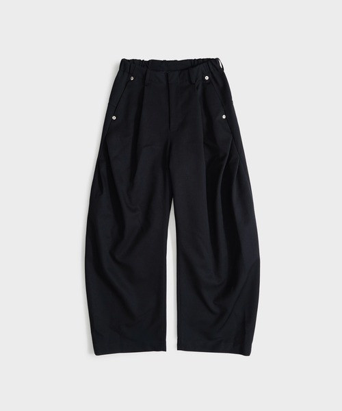 CURVE LEG TROUSERS GABA（スラックス）｜CONZ（コンズ）の