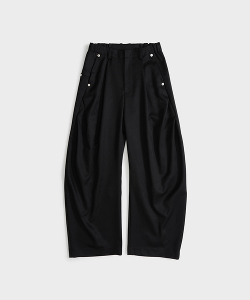 CURVE LEG TROUSERS GABA（スラックス）｜CONZ（コンズ）の