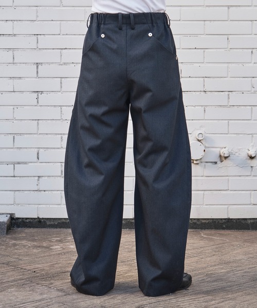 CONZ CURVE LEG TROUSERS GABA 3 スラックス CURVE LEG TROUSERS GABA（スラックス）｜CONZ（コンズ）の