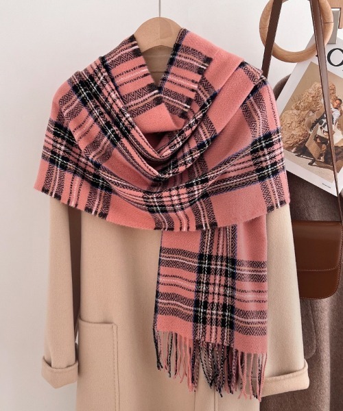 美品✨ブッチャープロダクツ ストライプフリンジマフラー 中古・古着通販】BUTCHER PRODUCTS (ブッチャープロダクツ) ストライプ