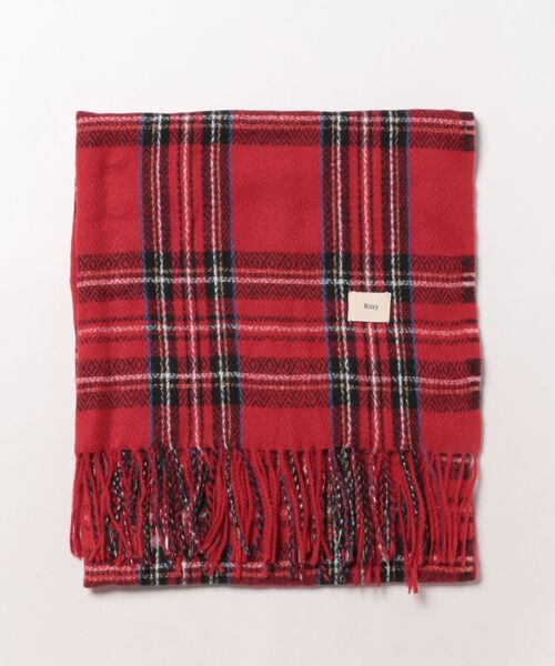 セール】6色展開 チェック柄 フリンジマフラー（マフラー）｜Ritzy