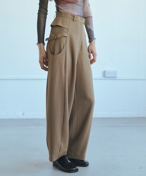 セール】Natalie Trousers（スラックス）｜TELOPLAN（テーロプラン）の