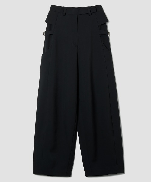 羊￼ TELOPLAN Natalie Trousers / Black セール】Natalie Trousers