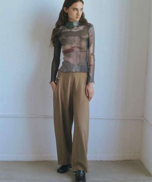 セール】Natalie Trousers（スラックス）｜TELOPLAN（テーロプラン）の