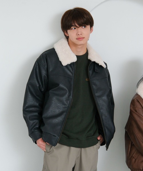 GLOBAL WORK（グローバルワーク）の「USAユニセックスグラフィックスウェット/AND YUA ANY/581104（スウェット・キッズ・ブラック系9/グレイッシュベージュ/カーキ/オフホワイト/ブラック系/ホワイト・SMALL/MEDIUM/LARGE）」の17枚目の写真