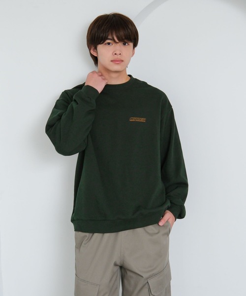 GLOBAL WORK（グローバルワーク）の「USAユニセックスグラフィックスウェット/AND YUA ANY/581104（スウェット・キッズ・ブラック系9/グレイッシュベージュ/カーキ/オフホワイト/ブラック系/ホワイト・SMALL/MEDIUM/LARGE）」の18枚目の写真