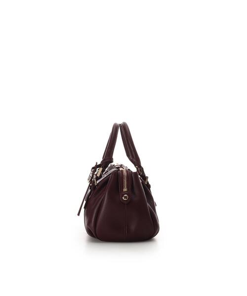 Samantha Thavasa（サマンサタバサ）の「タックデザインソフトレザーハンドバッグ（ハンドバッグ・レディース・ピンクベージュ/ブラック/オフホワイト/ワインレッド・FREE）」の22枚目の写真