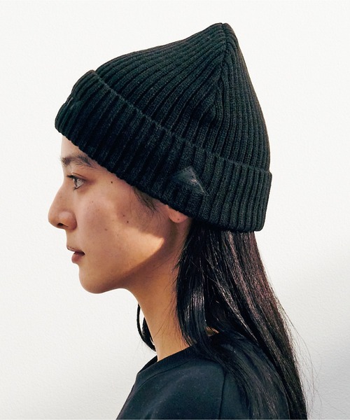 KELTY(ケルティ)の「KELTY URBAN EMBROIDERY KNIT CAP(ニットキャップ/ビーニー・メンズ・ブラック・FREE)」の3枚目の写真
