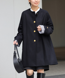 Traditional Weatherwear(トラディショナルウェザーウェア)の《追加》別注【Traditional Weatherwear】MALTON N/C:ノーカラーコート(ノーカラーコート)