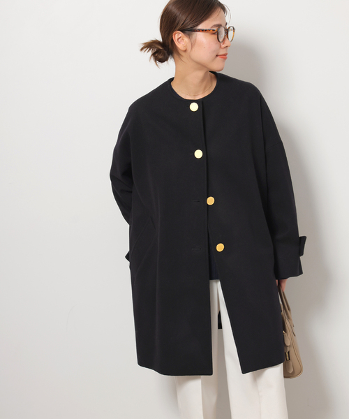 追加》別注【Traditional Weatherwear】MALTON N/C：ノーカラーコート