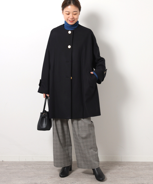 追加》別注【Traditional Weatherwear】MALTON N/C：ノーカラーコート