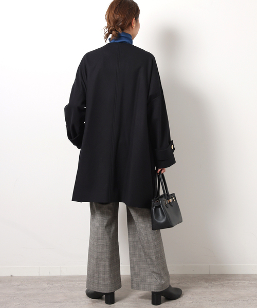 追加》別注【Traditional Weatherwear】MALTON N/C：ノーカラーコート