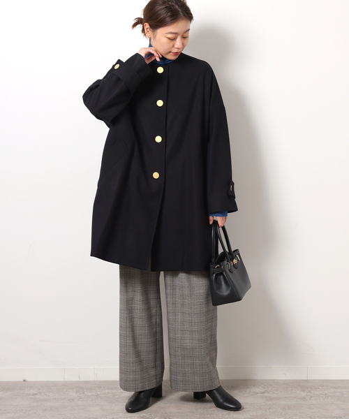 追加》別注【Traditional Weatherwear】MALTON N/C：ノーカラーコート