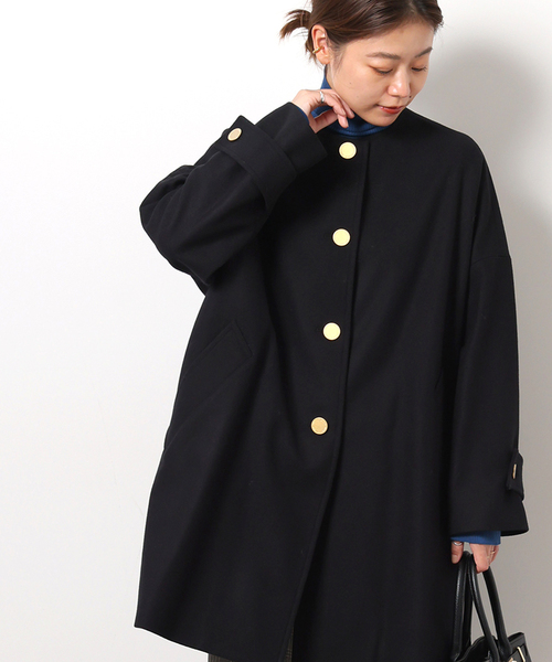追加》別注【Traditional Weatherwear】MALTON N/C：ノーカラーコート