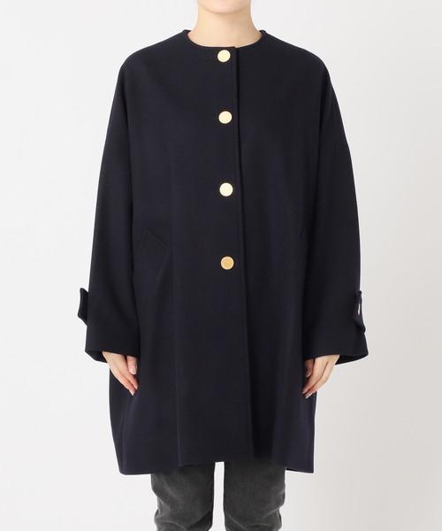 追加》別注【Traditional Weatherwear】MALTON N/C：ノーカラーコート