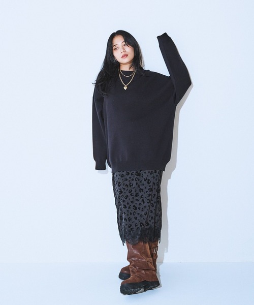 JEANASIS（ジーナシス）の「グロッシハート2レンネックレス/599405（ネックレス・レディース・シルバー/ブラック/ゴールド・FREE）」の11枚目の写真