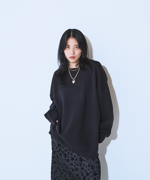 JEANASIS（ジーナシス）の「グロッシハート2レンネックレス/599405（ネックレス・レディース・シルバー/ブラック/ゴールド・FREE）」の10枚目の写真