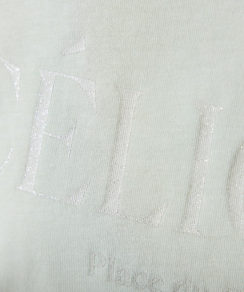 COLLAGE GALLARDAGALANTE（コラージュガリャルダガランテ）の「グリッターロゴロンT（Tシャツ/カットソー・レディース・ブラウン/オフホワイト/ミント・FREE）」の10枚目の写真