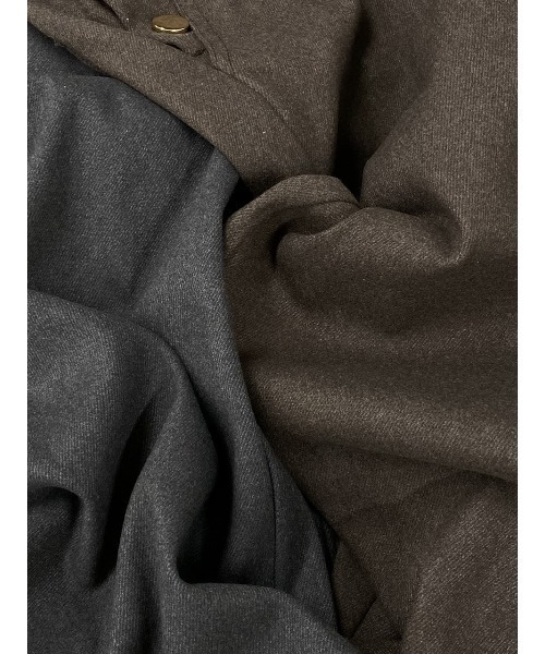 jumelle（ジュメロ）の「British salopette【低身長~高身長】（サロペット/オーバーオール・レディース・グレー/ブラウン・SMALL/MEDIUM）」の7枚目の写真