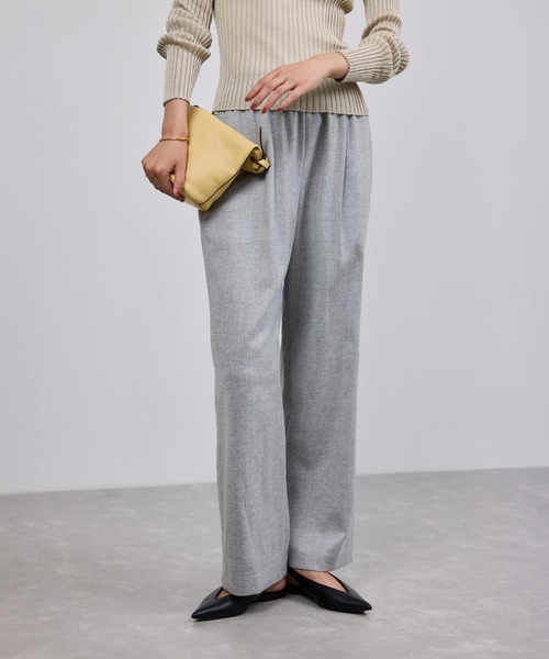 イージーパンツ【RAG&BONE】 ウールライクダブルタックイージーパンツ - ベルーナ【公式】