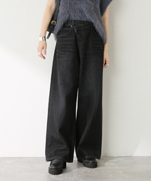 journal standard L'essage | 12OZデニム5ポケットギャザーパンツ(デニムパンツ)