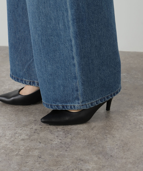 journal standard L'essage（ジャーナルスタンダードレサージュ）の「12OZデニム5ポケットギャザーパンツ（デニムパンツ・レディース・ブラック/ブルー系その他・38/36）」の17枚目の写真