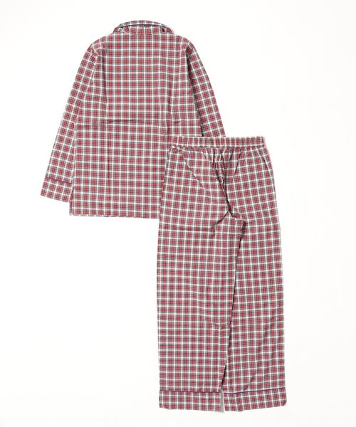 POLO RALPH LAUREN（ポロ ラルフ ローレン）の「チェック ロングスリーブ パジャマ セット（ルームウェア/パジャマ・レディース・レッド・XS/XL/S/M/L）」の2枚目の写真