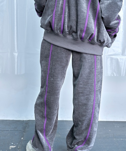 Nora Lily（ノラリリー）の「【Nora Lily】Curved Line Track Pants（その他パンツ・メンズ・ブラック/グレー/ブラウン・FREE）」の18枚目の写真