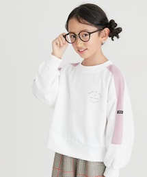 QUNTSTYLE（キュントスタイル）の「肩袖切替トレーナー（女の子）（スウェット・キッズ）」