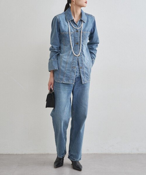 LOUNGEDRESS（ラウンジドレス）の「【20周年限定】ルーズデニムパンツ（デニムパンツ・レディース・ブルー・SMALL/MEDIUM）」の14枚目の写真