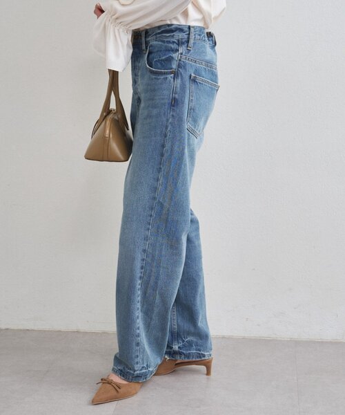 LOUNGEDRESS（ラウンジドレス）の「【20周年限定】ルーズデニムパンツ（デニムパンツ・レディース・ブルー・SMALL/MEDIUM）」の2枚目の写真