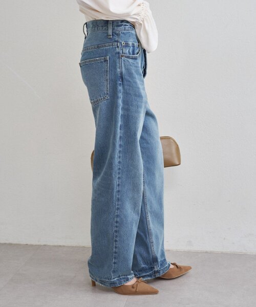 LOUNGEDRESS（ラウンジドレス）の「【20周年限定】ルーズデニムパンツ（デニムパンツ・レディース・ブルー・SMALL/MEDIUM）」の15枚目の写真