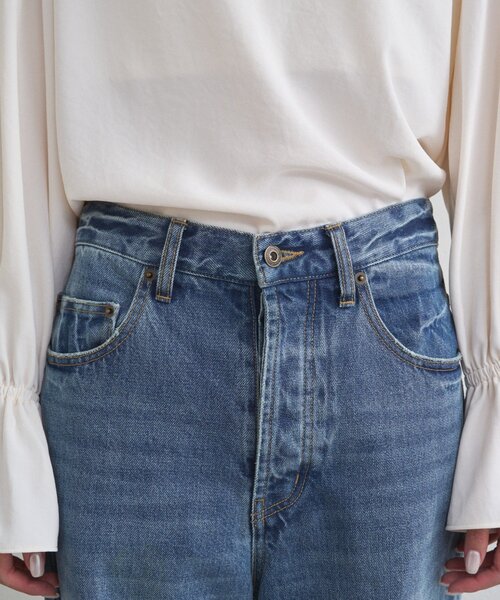 LOUNGEDRESS（ラウンジドレス）の「【20周年限定】ルーズデニムパンツ（デニムパンツ・レディース・ブルー・SMALL/MEDIUM）」の5枚目の写真