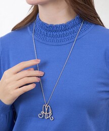 amaca | 花文字ネックレス(ネックレス)