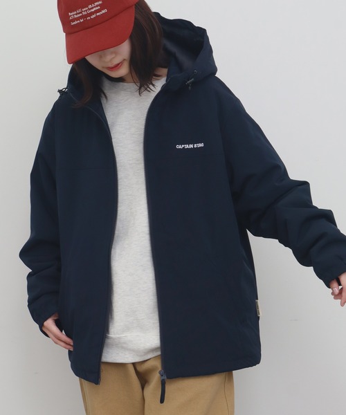 CAPTAIN STAG(キャプテンスタッグ)の「【CAPTAIN STAG / キャプテンスタッグ】ワッシャー パデッド マウンテン パーカー(マウンテンパーカー・メンズ・ベージュ/ブラック/カーキ/ネイビー・M/LL/L)」の4枚目の写真