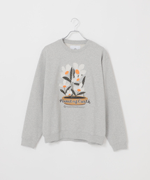 B.C STOCK | 【PLANET OF EARTH】 エンブロイダリー フラワースウェット(スウェット)