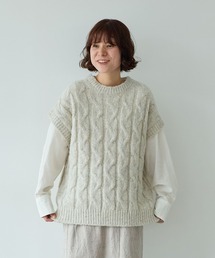 yuni ウールベスト yuni｜ユニ のベスト通販 - ZOZOTOWN