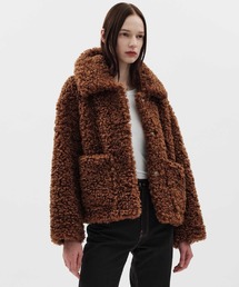 jakke｜ジャッキーのジャケット/アウター（フェイクファー）通販