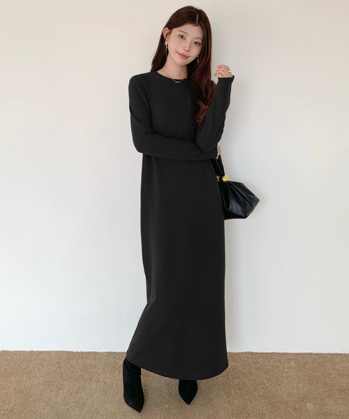 セール】マキシワンピース【起毛タイプ】（ワンピース）｜by LEGNA