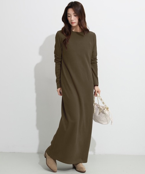 セール】マキシワンピース【起毛タイプ】（ワンピース）｜by LEGNA