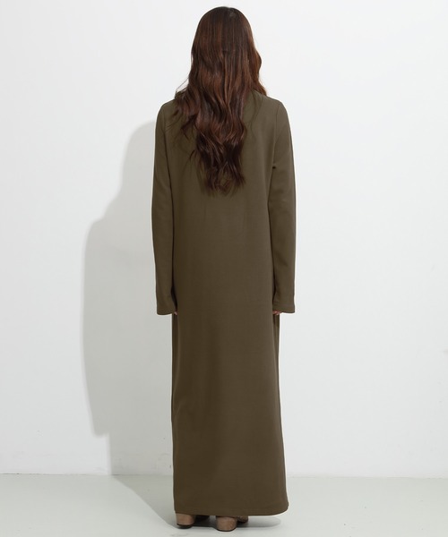 選べる着丈】裏起毛 マキシワンピース（ワンピース）｜by LEGNA