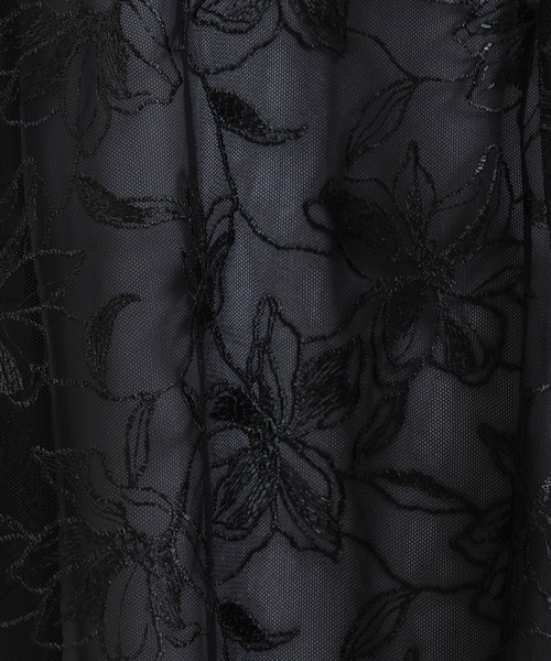 TRUDEA(トルディア)の「フラワー刺繍レースフレアスカート(スカート・レディース・ライトグレー/ベージュ/ブラック・SMALL/MEDIUM)」の20枚目の写真