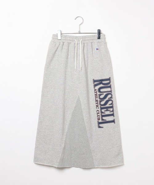 Russell Athletic（ラッセルアスレティック）の「【RUSSELL ATHLETIC (ラッセルアスレティック）】裏起毛スウェットスカート（スカート・レディース・オフホワイト/グレー・FREE）」の20枚目の写真