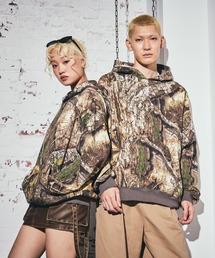 JORDAN BRAND | 《セットアップ対応商品》ジョーダン ブルックリン メンズ フリース リアルツリー プルオーバー パーカー / Jordan Brooklyn Men's Fleece Realtree Pullover Hoodie HV1860-222 Medium Olive(パーカー)